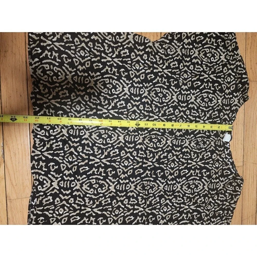 Avon Style Vintage Abstract Print Oversized Blouse Top (M/L) - Picture 7 of 12